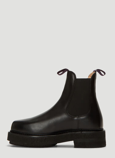 Eytys Ortega Leather Chelsea Boots Black eyt0338001