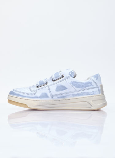 Acne Studios Velcro Strap Sneakers Blue acn0155036