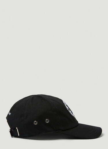 1017 ALYX 9SM Logo Embroidery Baseball Cap Black aly0349009