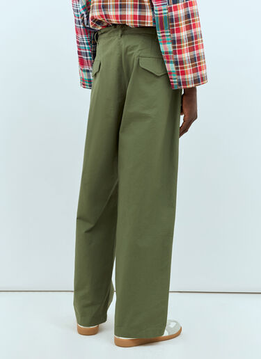 Engineered Garments 军官裤  绿色 egg0156014