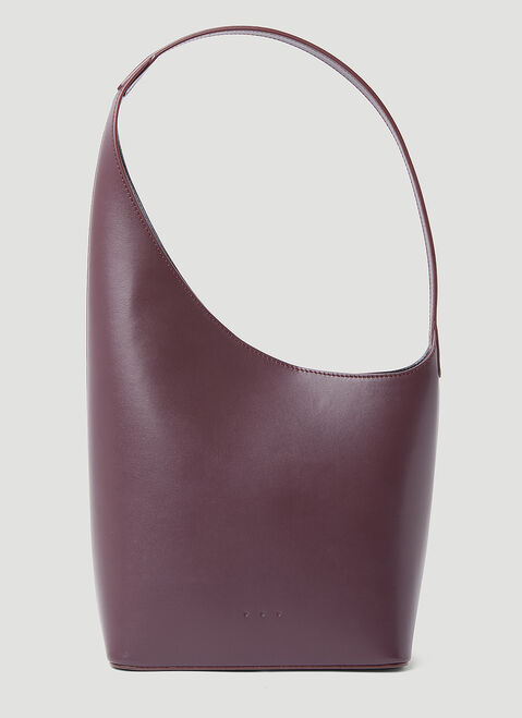 Bottega Veneta New Demi Lune Shoulder Bag Silver bov0252020
