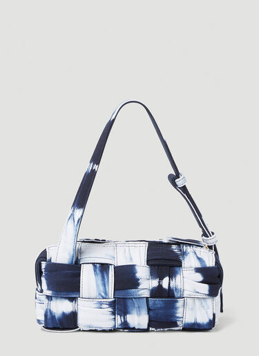 Bottega Veneta Cassette Shoulder Bag Navy bov0255080