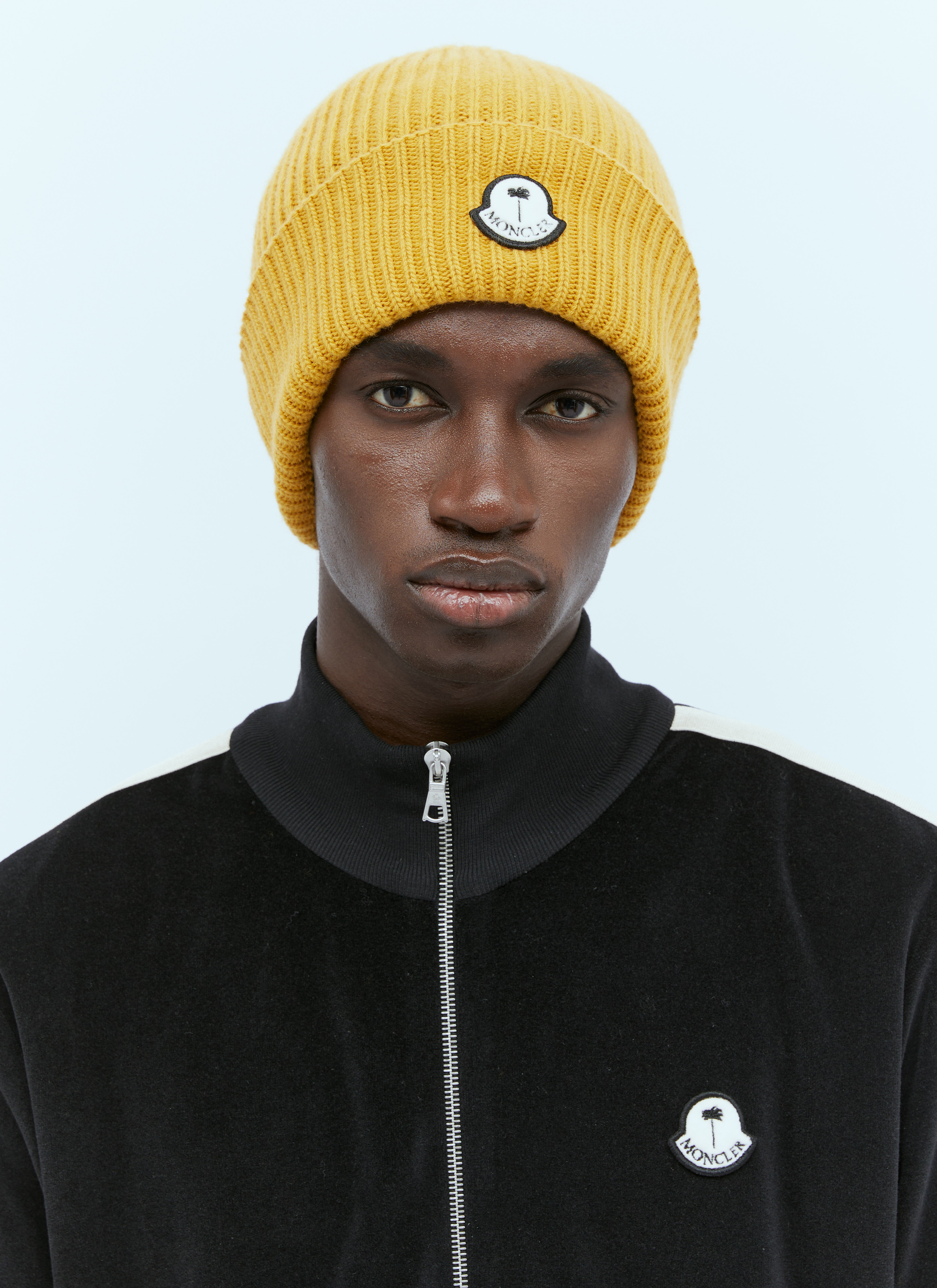 Moncler x Roc Nation designed by Jay-Z 羊毛无檐便帽  黑色 mrn0156002