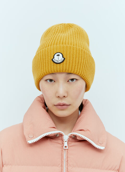 Moncler x Rick Owens Wool Beanie Hat Black mcs0355001