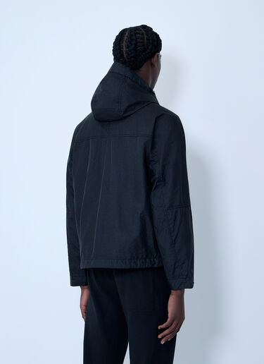 Stone Island Short Parka Jacket Black sto0164006