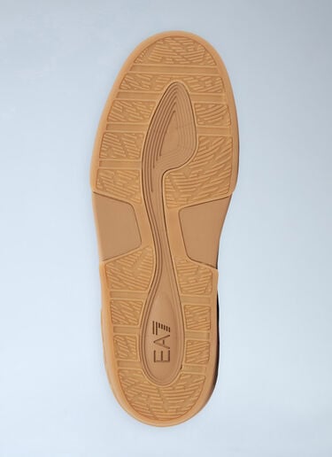 LN-CC® - EA7 Emporio Armani: OTG Velo Sneakers - Brown EA7 Emporio Armani OTG Velo Sneakers Brown eea0166002