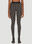 Marine Serre All Over Moon Leggings Pink mrs0246005