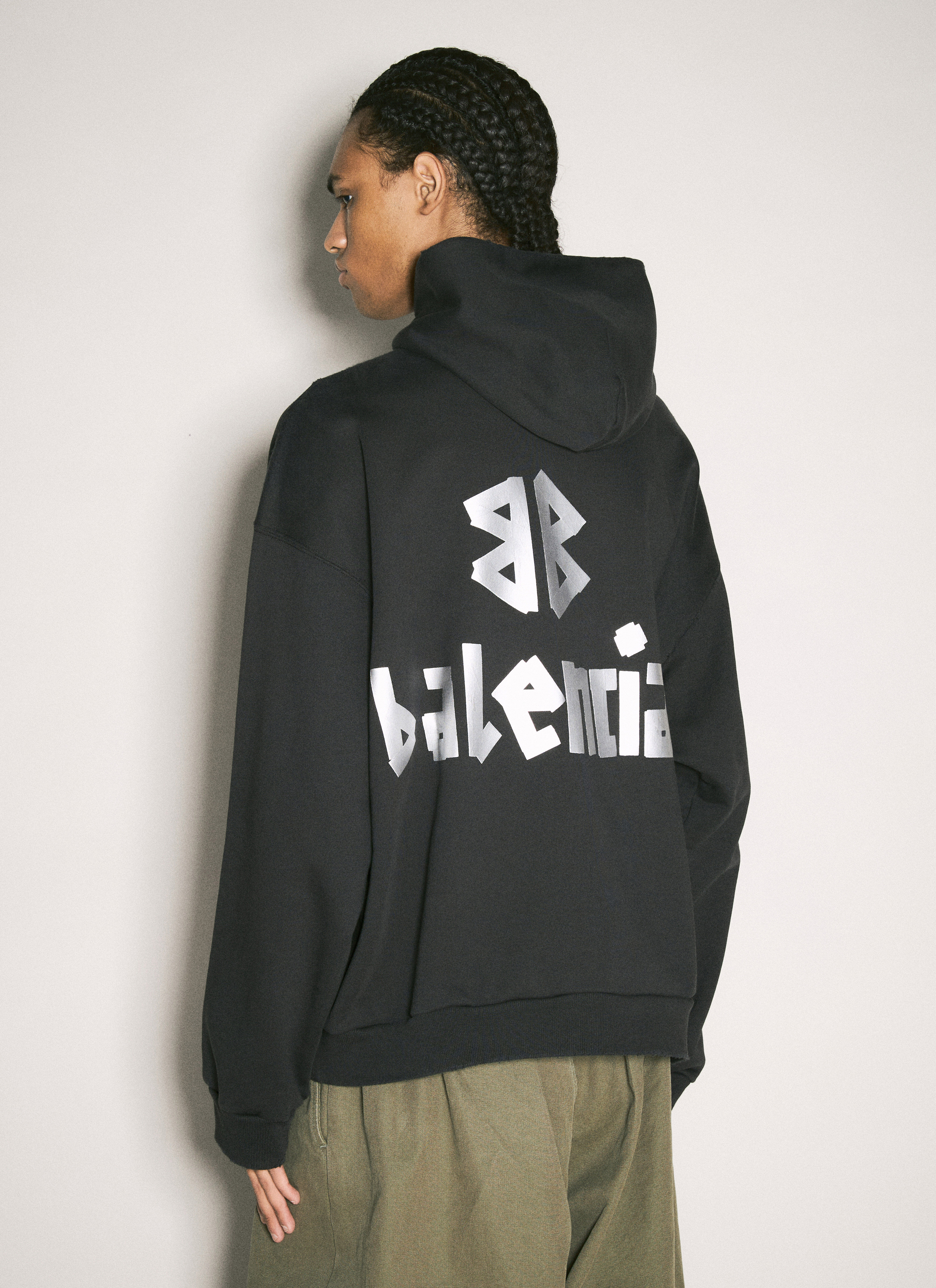 Vetements black tape hoodie cheap