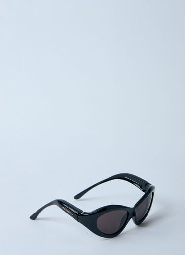 Balenciaga Orbit Cat Sunglasses Black bcs0260003