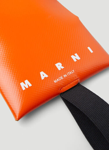 Marni Origami Tri Fold Wallet Orange mni0147026