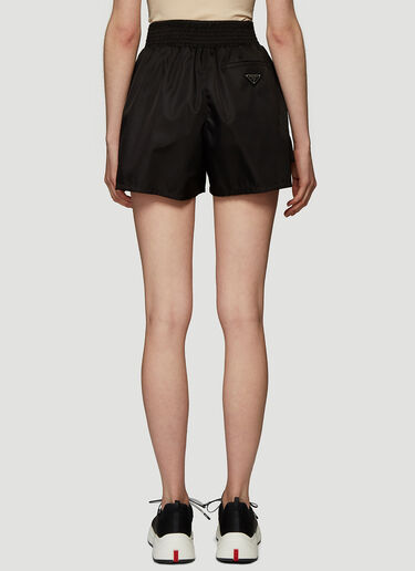 Prada Nylon Shorts Black pra0239038