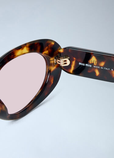 LN-CC® - Miu Miu: C01S Sunglasses - Brown Miu Miu C01S Sunglasses Brown lmu0266004