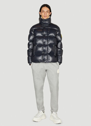 ロゴパッチフリーストラックパンツ Moncler ロゴパッチフリーストラックパンツ グレー mon0154035