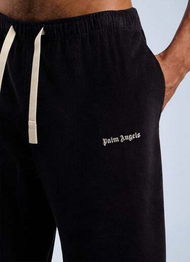Classic Logo Cord Travel Pants Palm Angels Classic Logo Cord Travel Pants Grey pma0162056