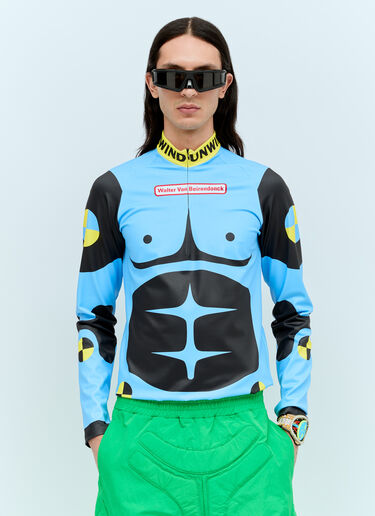 Walter Van Beirendonck Alien 太阳镜 黑色 wlt0156027