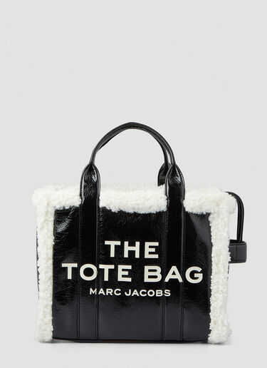 Marc Jacobs Shearling Small Tote Bag Black mcj0247056