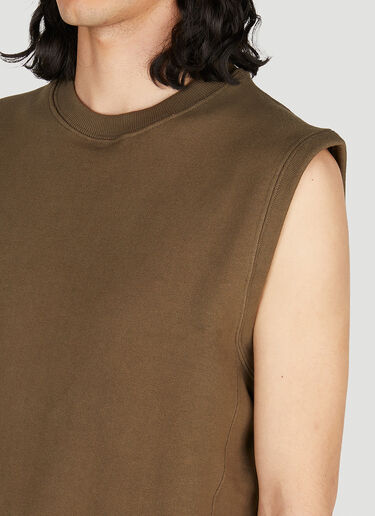 Jersey Sleeveless Top GR10K Jersey Sleeveless Top Brown grk0152015