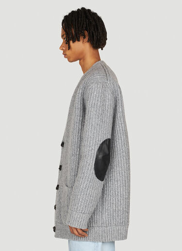 Bottega Veneta Knit Cardigan Grey bov0153011