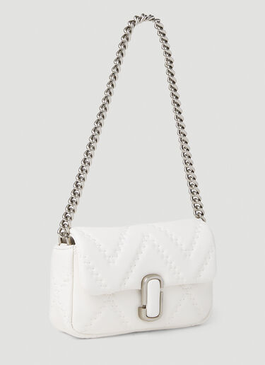 Marc Jacobs Quilted J Marc Mini Shoulder Bag White mcj0252025