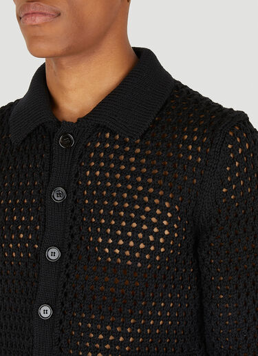 Dolce & Gabbana Collared Cardigan Black dol0148006