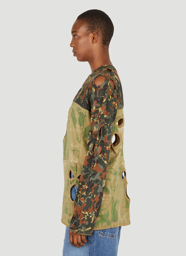 Balaclava Camouflage Long Sleeve T-Shirt PROTOTYPES Balaclava Camouflage Long Sleeve T-Shirt Green typ0350007