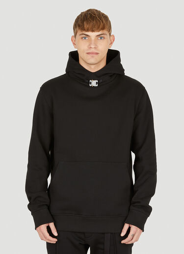 1017 ALYX 9SM Buckle Hooded Sweatshirt Black aly0151016