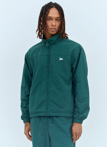 Patta Nylon Track Jacket Green pat0156001