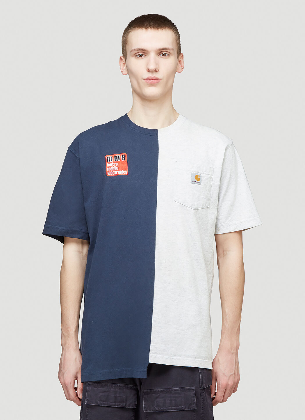 Reworked Carhartt Split T Shirt
