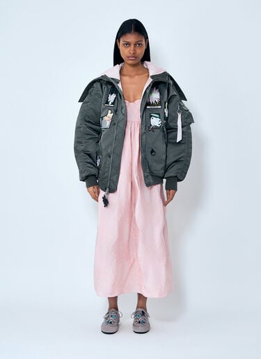 Cecilie Bahnsen x Alpha Industries N-2B 飞行员夹克 绿色 cai0264003