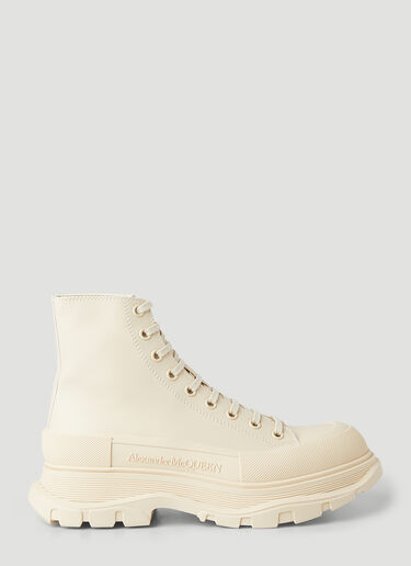 Alexander McQueen Tread Slick Boots White amq0148016