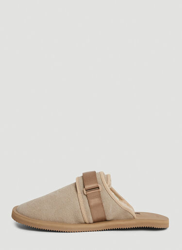 Suicoke x Daniel Arsham Zavo Mabda Slip Ons Beige sui0146002