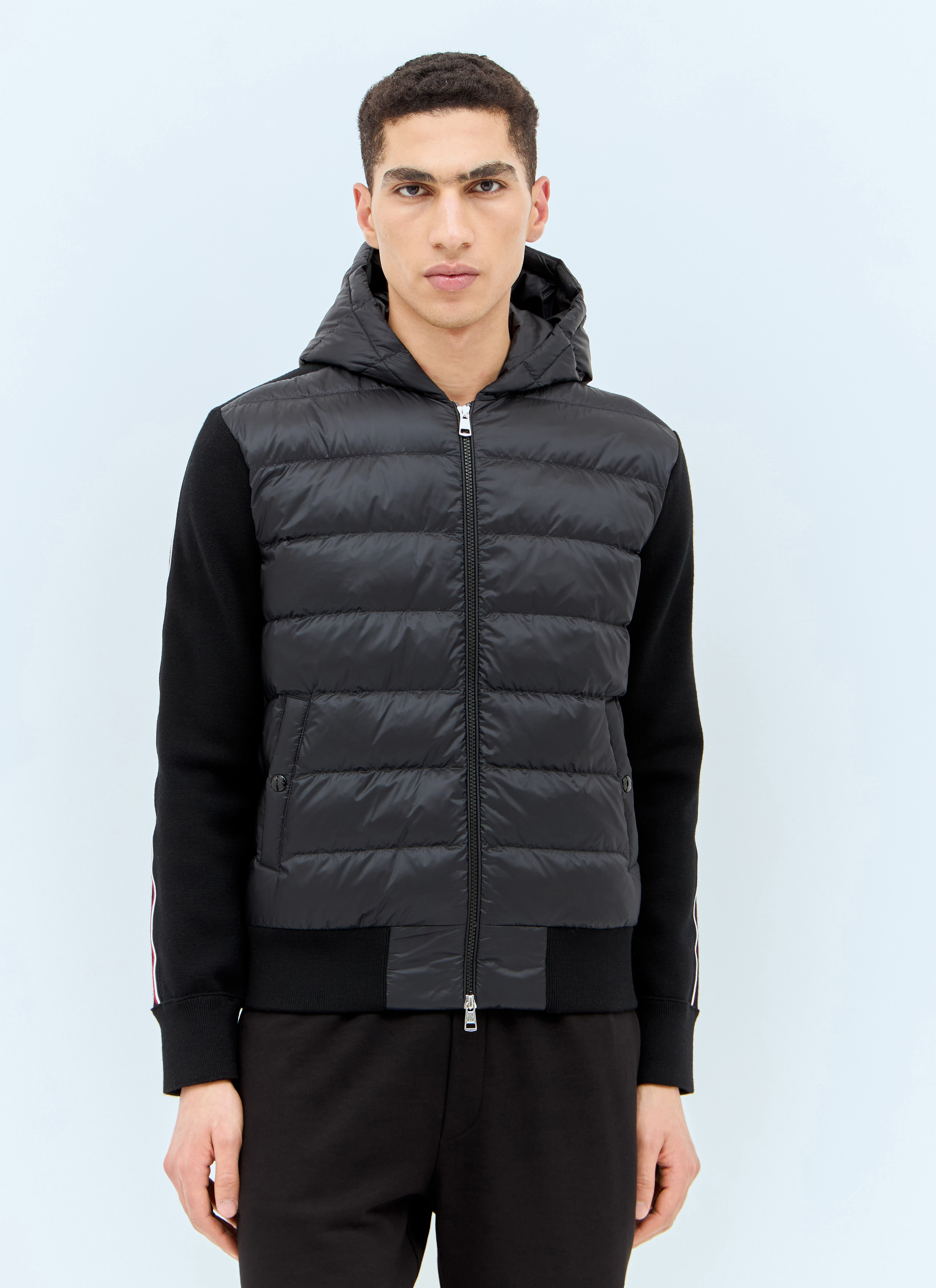 Moncler padded zip up jacket discount