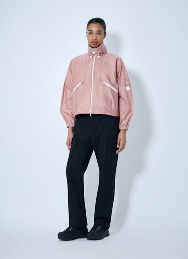 Moncler Marmacy Hooded Rain Jacket Pink mon0264010