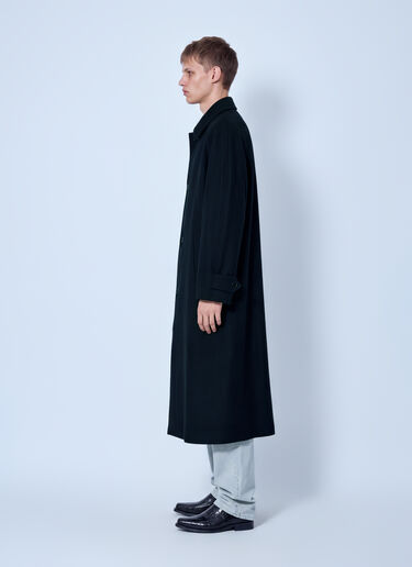 LN-CC® - Jil Sander: Classic Long Coat - Black Jil Sander Classic Long Coat Black jil0166004