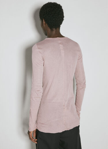 Rick Owens Raw Edge T-Shirt Pink ric0155015