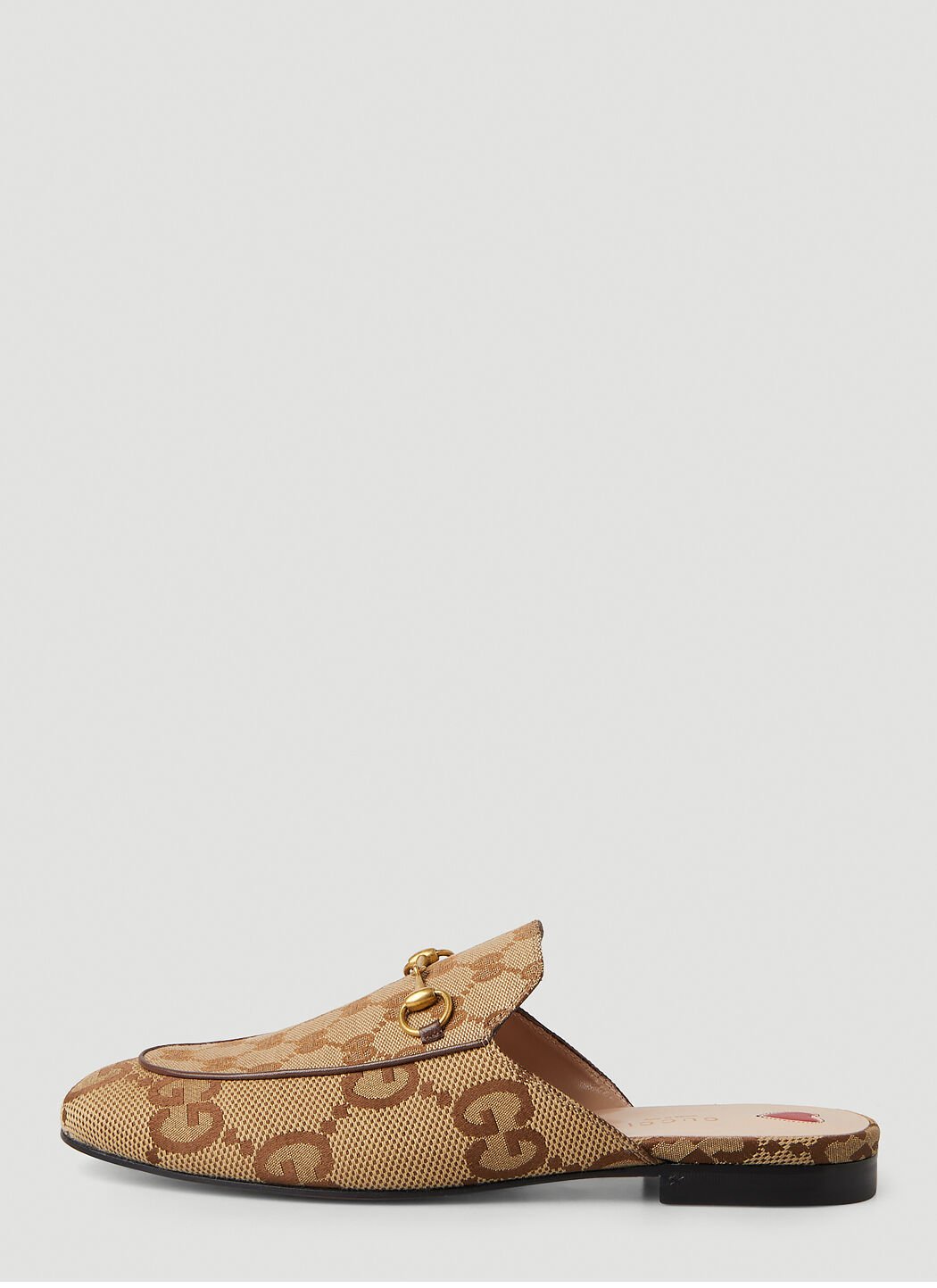 Gucci canvas princetown 2025