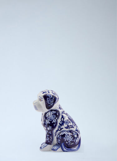 POLSPOTTEN Porcelain Canine Figurine Blue wps0691988