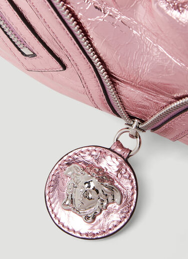 Versace Repeat Hobo Small Shoulder Bag Pink vrs0253049