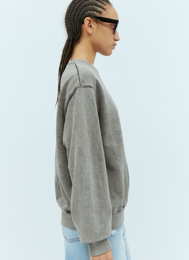 Acne Studios Blurred Logo Sweatshirt Grey acn0254030