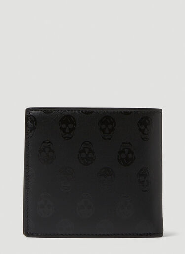 Alexander McQueen Skull Print Wallet Black amq0147053