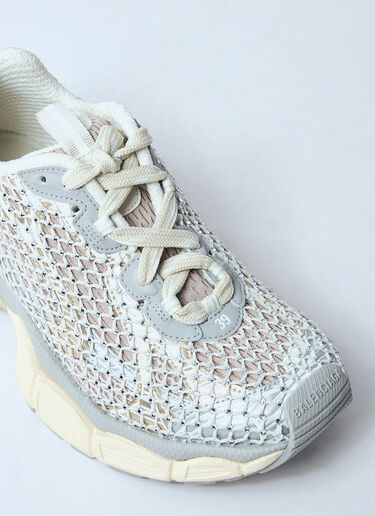 Balenciaga 3XL Fishnet Sneakers White bal0259051