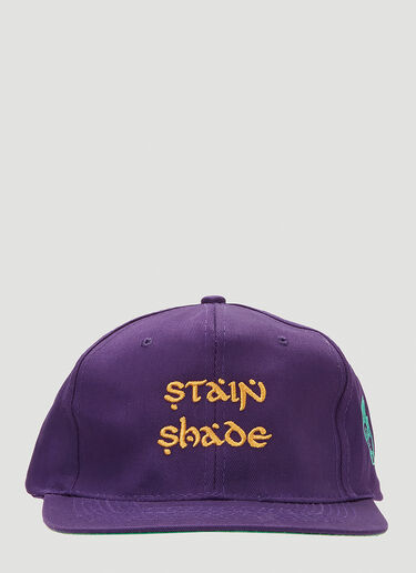 Stain Shade Embroidered Baseball Cap Purple stn0310017