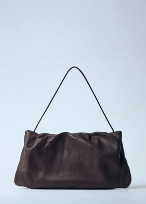 The Row XL Bourse Shoulder Bag Black row0260029