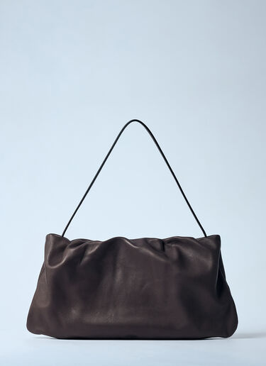 The Row XL Bourse Shoulder Bag Brown row0259018