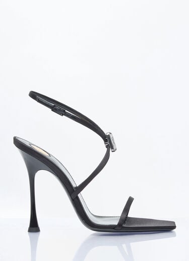 Harlow Sandals Saint Laurent Harlow Sandals Black sla0258001