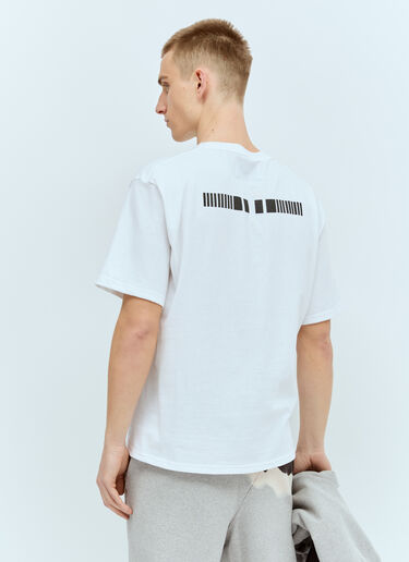 NOMA t.d. ロゴプリントTシャツ ホワイト nma0156010