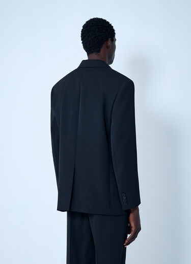 The Row Caelum Wool Blazer Black row0162004