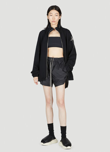 Rick Owens x Champion Dolphin Sweat Shorts Black roc0253008