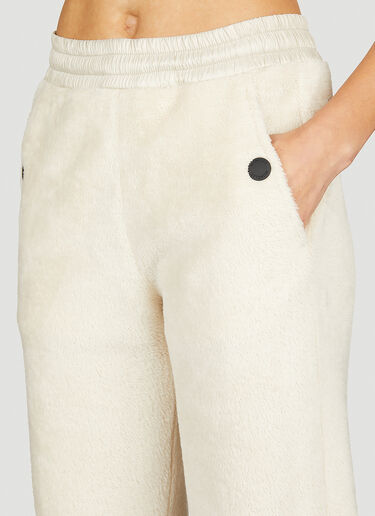 Moncler Grenoble Soft-Fleece Track Pants Cream mog0253024
