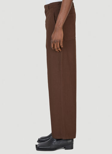 Jil Sander+ 直筒裤 棕 jsp0147003